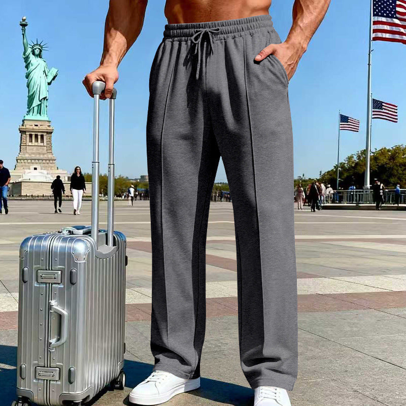 Mens Casual Knitted Jogging Pants