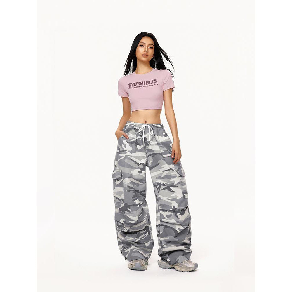 Camouflage Workwear Casual Pants