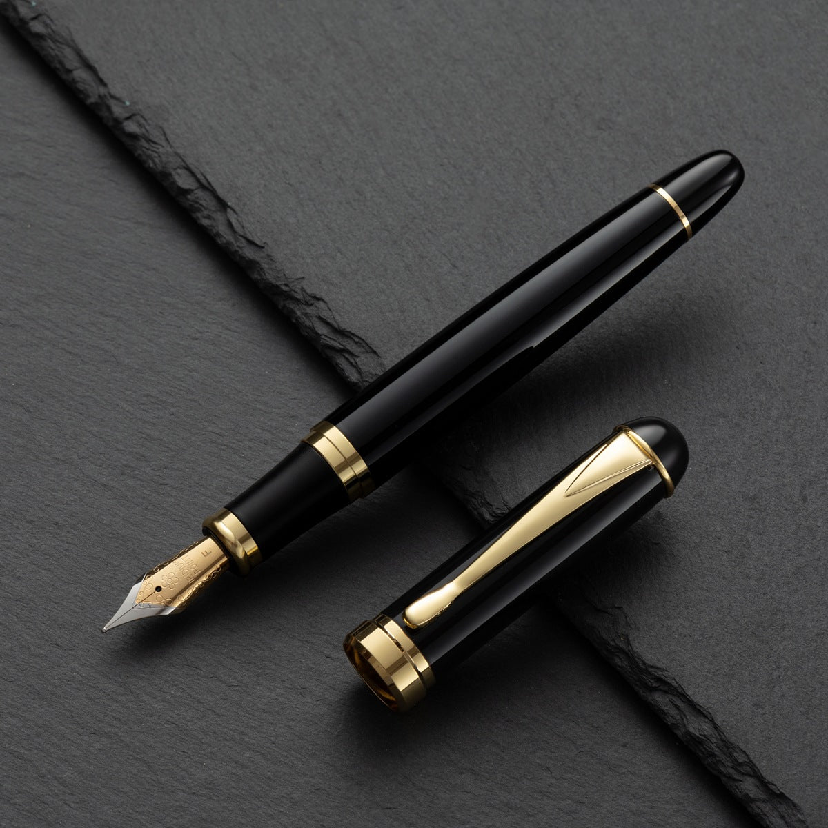 All-Metal Fountain Pen for Calligraphy Practice