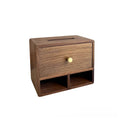 Remote Control Wooden Tissue Storage Box