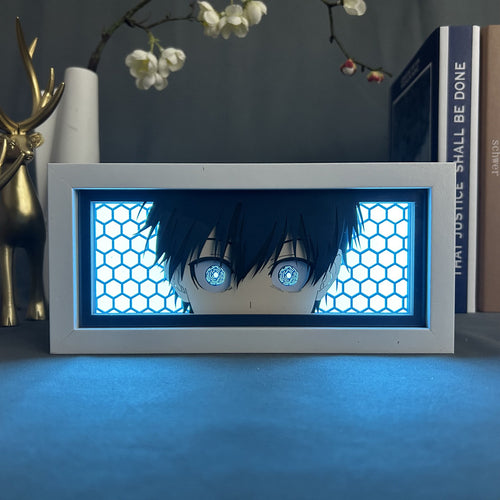 Animation paper carving lamp