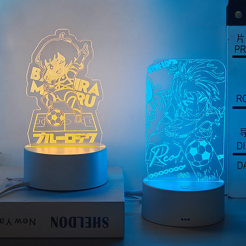 Blue Lock Anime Merchandise Decoration Jieshi Yifeng Le Hui Children's Room Sleep Night Light