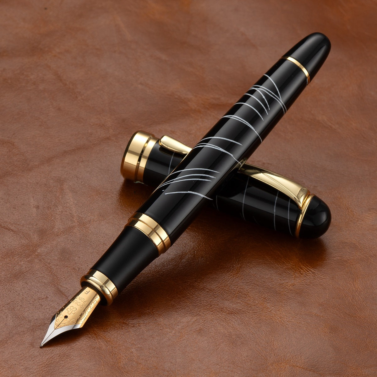 All-Metal Fountain Pen for Calligraphy Practice