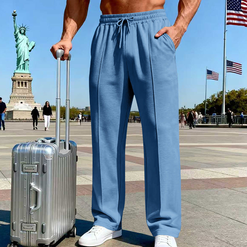 Mens Casual Knitted Jogging Pants