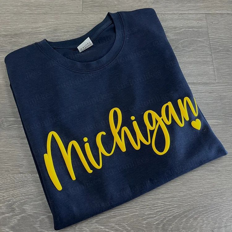 Foam Lettering Cotton Sweatshirt