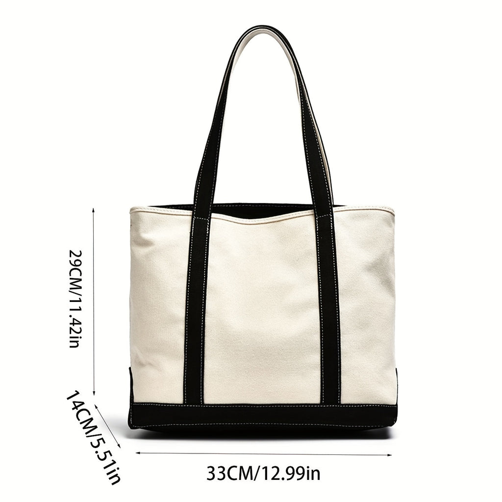Personalized Embroidered Canvas Tote Bag