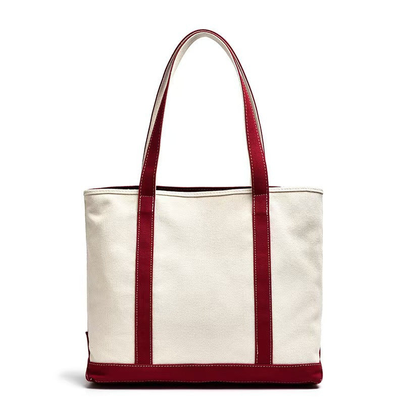 Personalized Embroidered Canvas Tote Bag