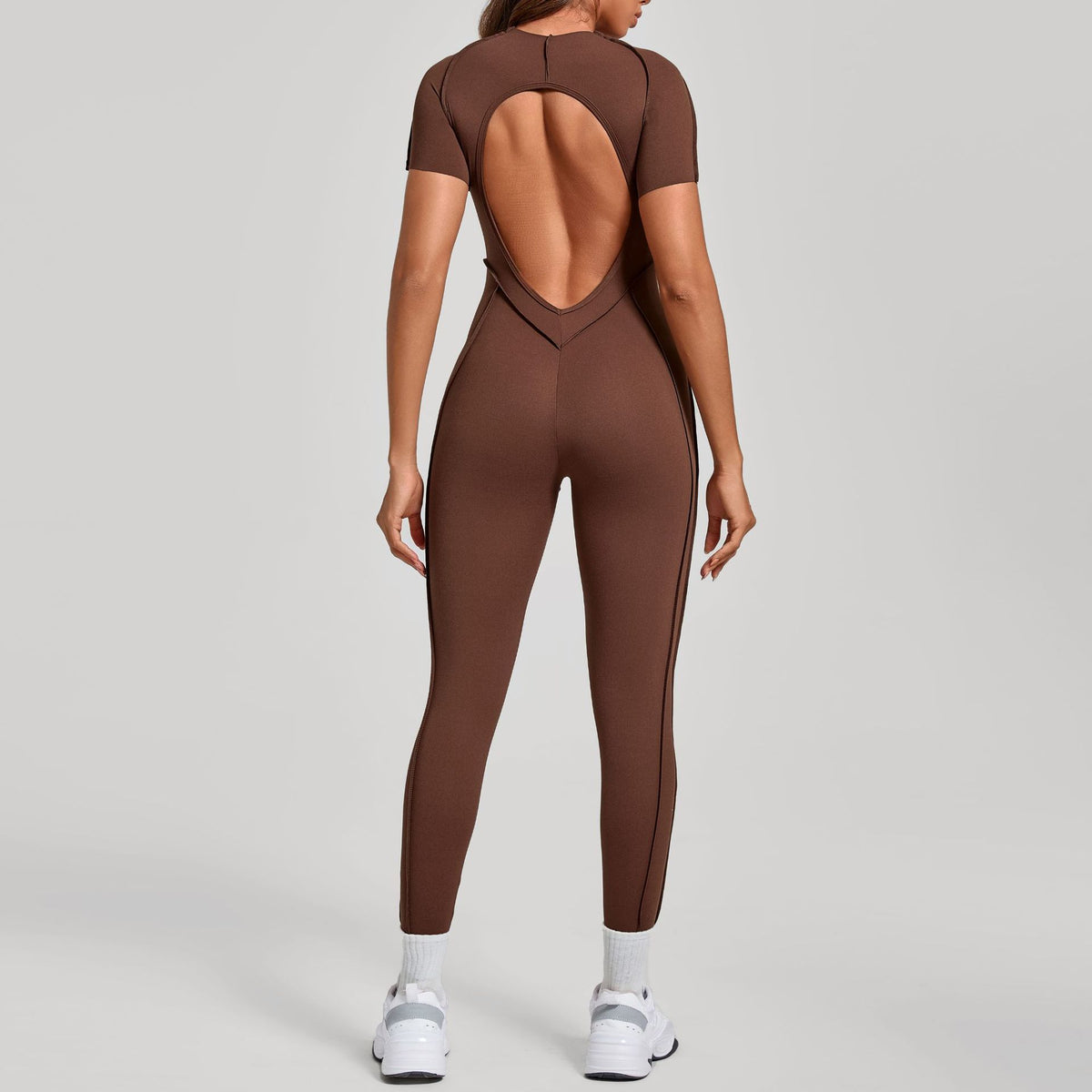 Women's Backless Tight-Fit Sportswear One-Piece