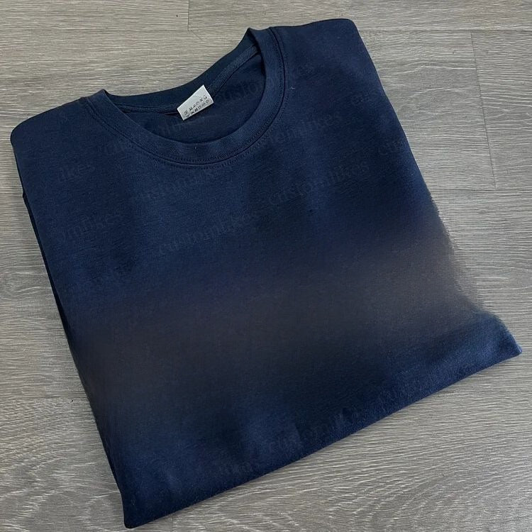 Foam Lettering Cotton Sweatshirt