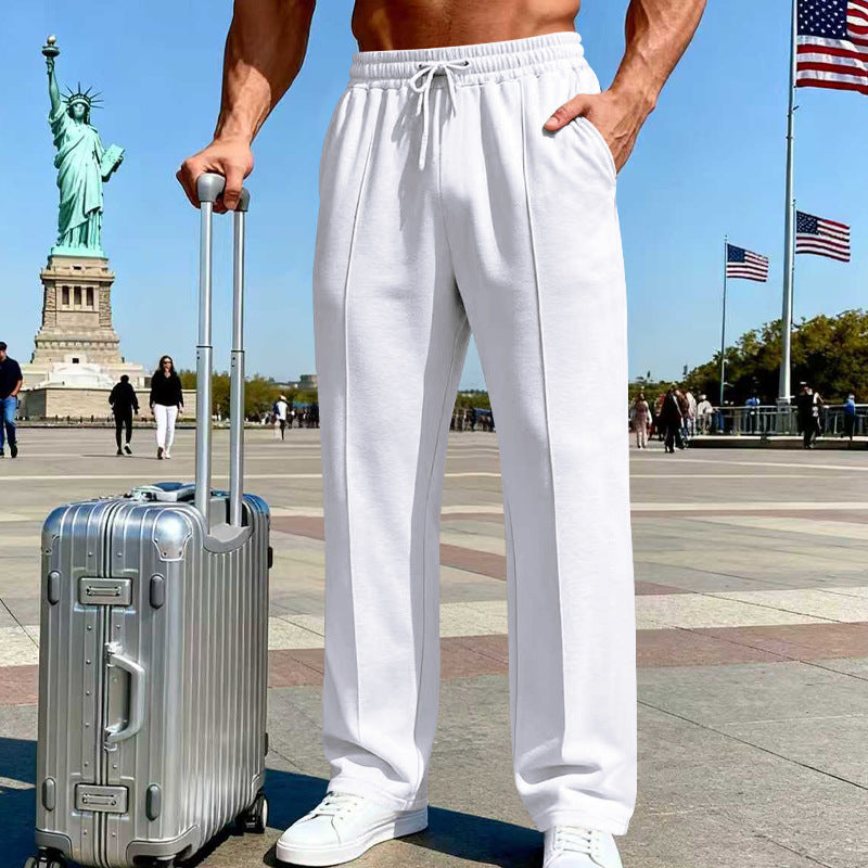 Mens Casual Knitted Jogging Pants