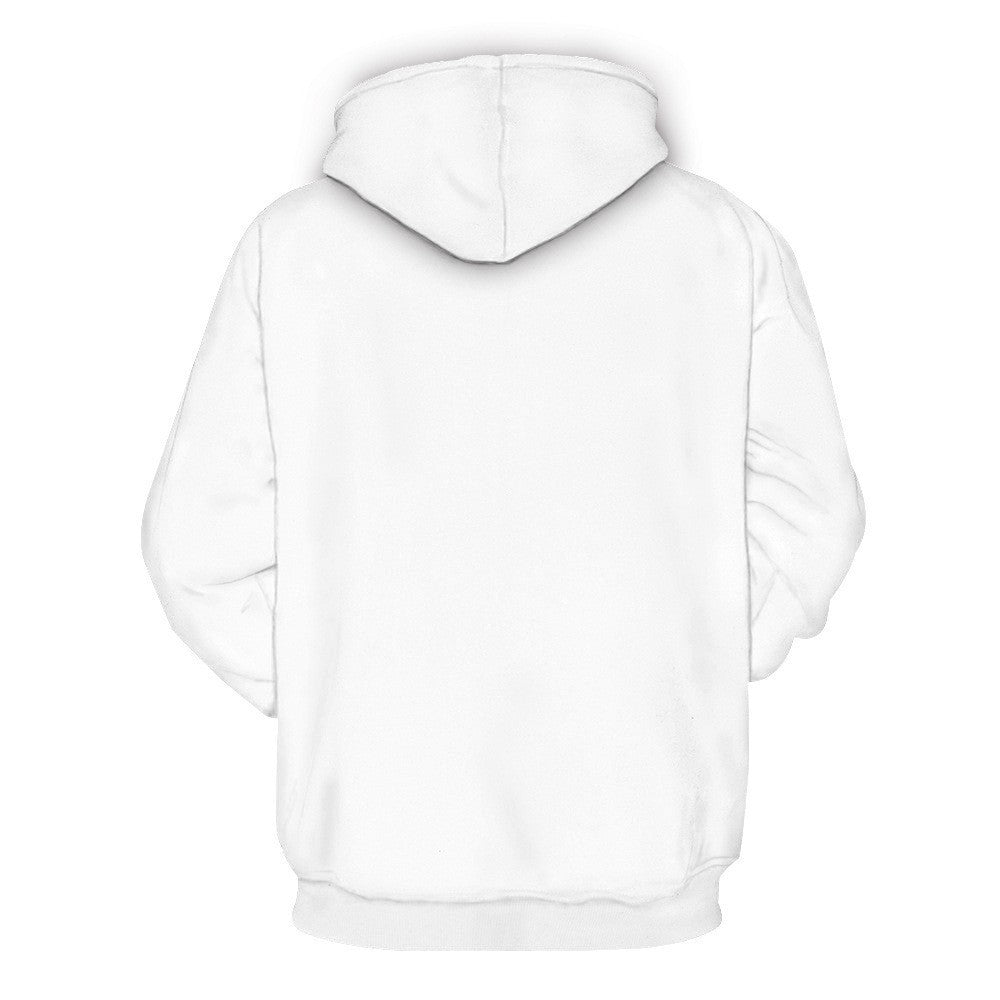 3D Print Hooded Sweatshirt