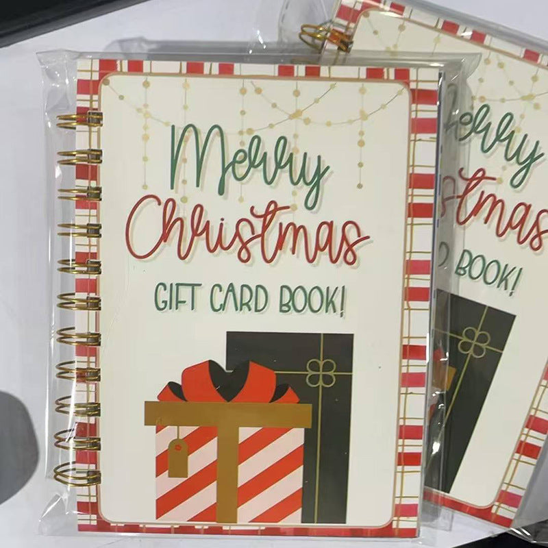 Christmas Gift Card Book Creative Christmas Gift Card Book Christmas Present