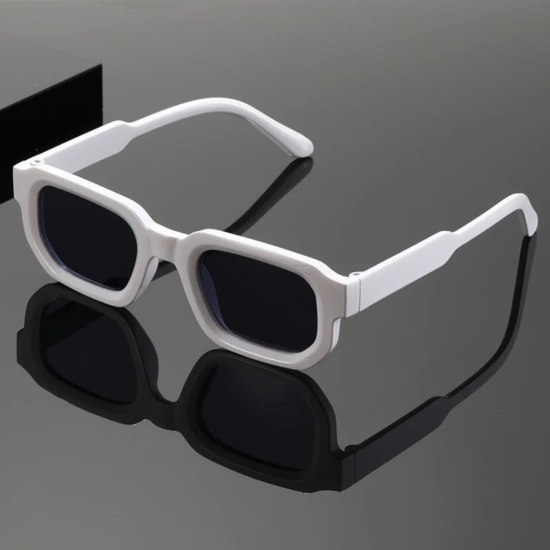 1PC, fashionable square frame glasses, a variety of colors to choose from, parties, props, cool and trendy, suitable for parties