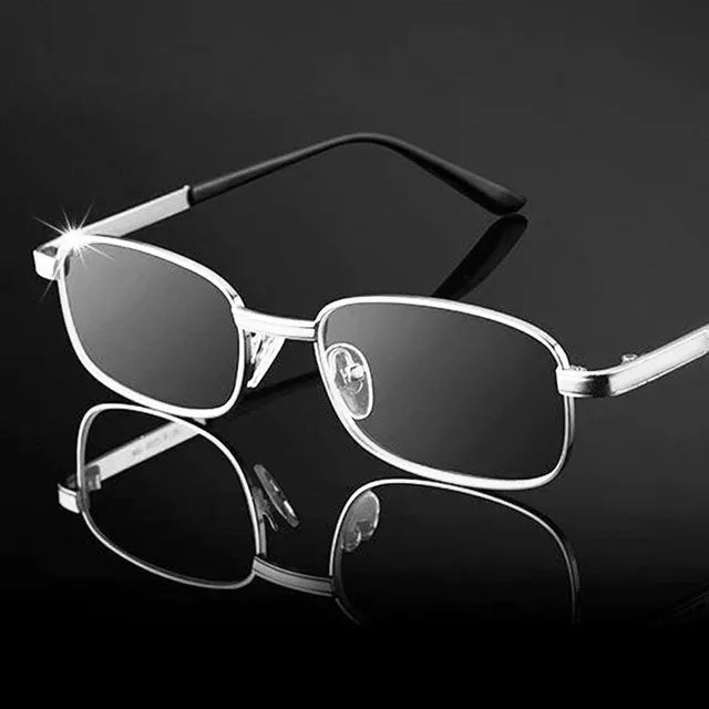 Glass Lens Reading Glasses Men Women Presbyopia Magnifying Clear Crystal Lenses Anti-Scratch Diopter Eyewear +150 250 350