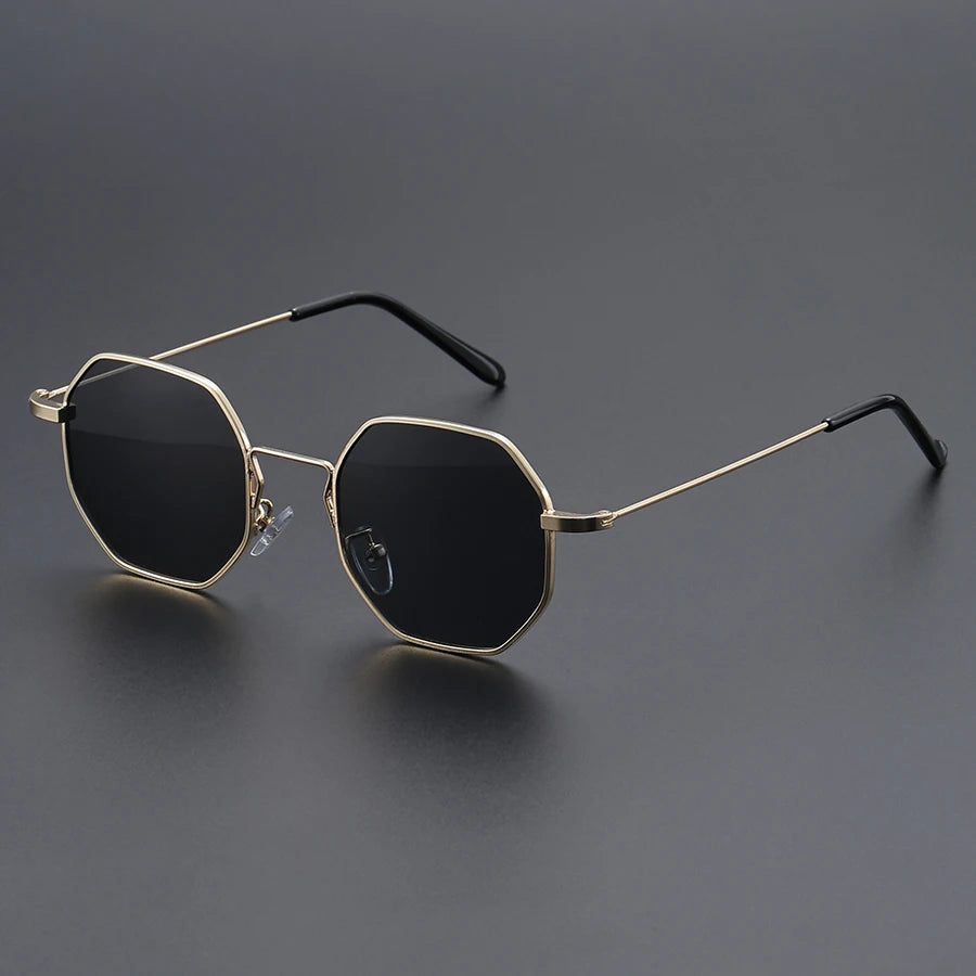 Men's classic geometric frame fashion glasses, suitable for holiday gifts to friends and family