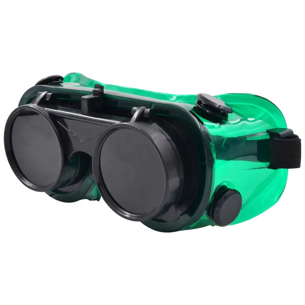 Double Flip Welding Glasses Anti Strong Light Anti Welding Argon Arc Welding Burning Welding Welding Goggles  Protection Glasses