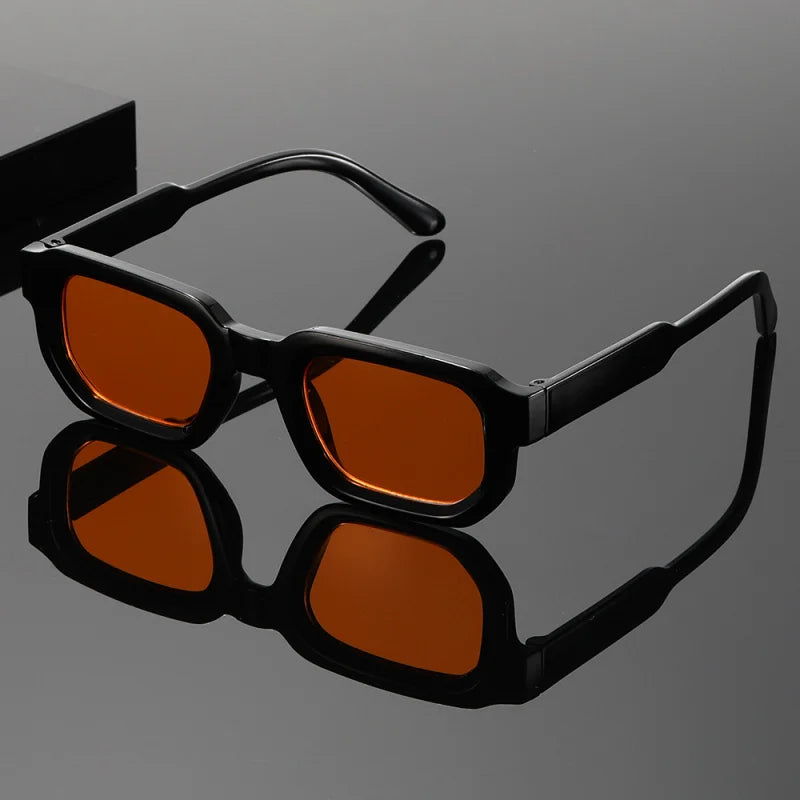 1PC, fashionable square frame glasses, a variety of colors to choose from, parties, props, cool and trendy, suitable for parties