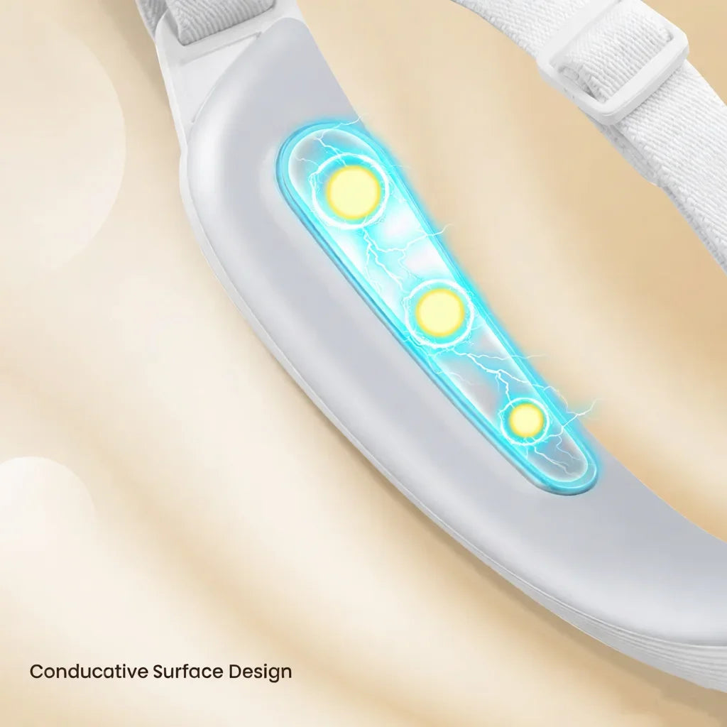 6-Mode Vibration Facial Massager with Adjustable Headband