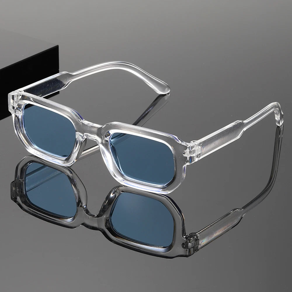 1PC, fashionable square frame glasses, a variety of colors to choose from, parties, props, cool and trendy, suitable for parties