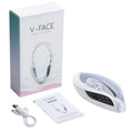 6-Mode Vibration Facial Massager with Adjustable Headband