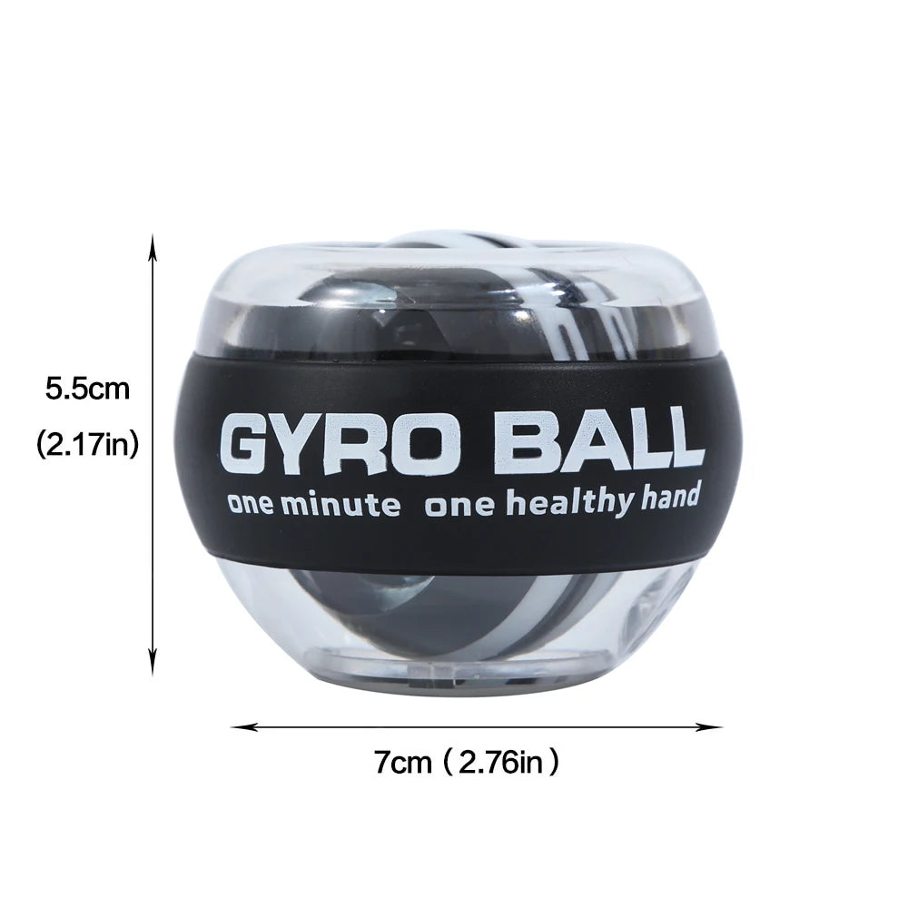 Auto-Start Gyroscopic Wrist and Forearm Strengthener