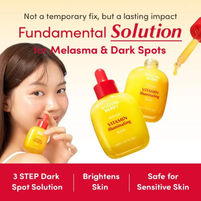 Vitamin C & Niacinamide Brightening Face Serum with Retinol and Ceramide