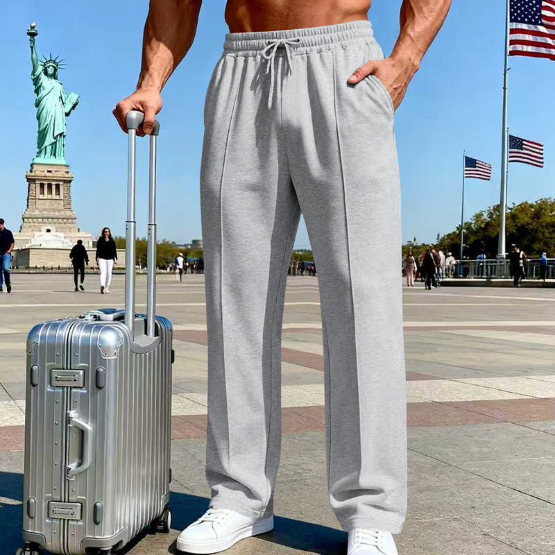 Mens Casual Knitted Jogging Pants