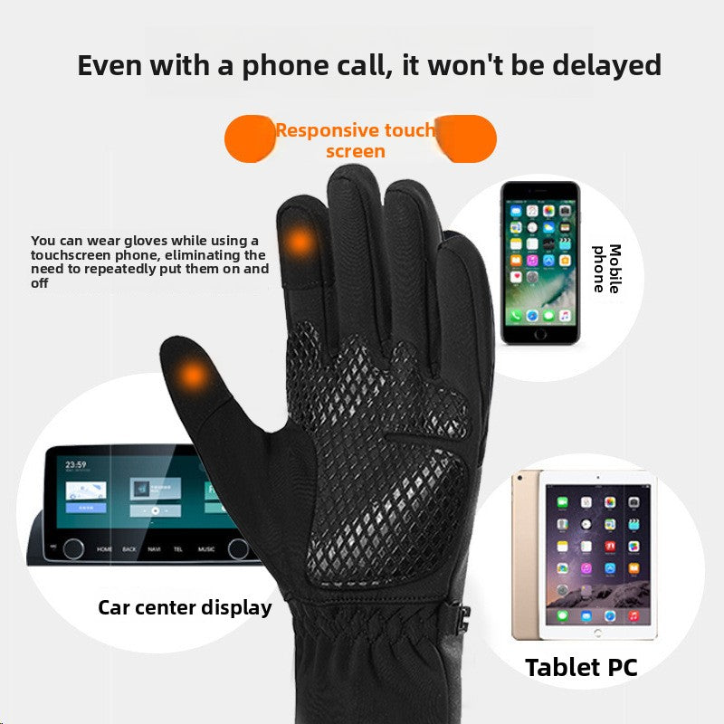 USB Electric Heating Gloves for Outdoor Activities