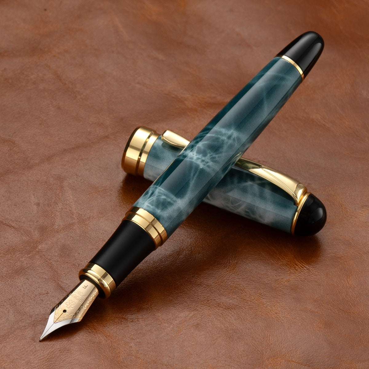All-Metal Fountain Pen for Calligraphy Practice