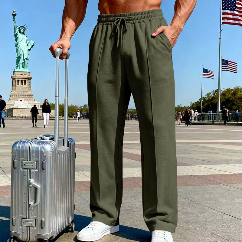 Mens Casual Knitted Jogging Pants