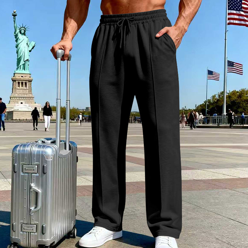 Mens Casual Knitted Jogging Pants