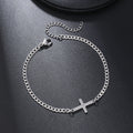 Stainless Steel Triangle NK Chain Bracelet | Men & Women