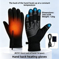 USB Electric Heating Gloves for Outdoor Activities