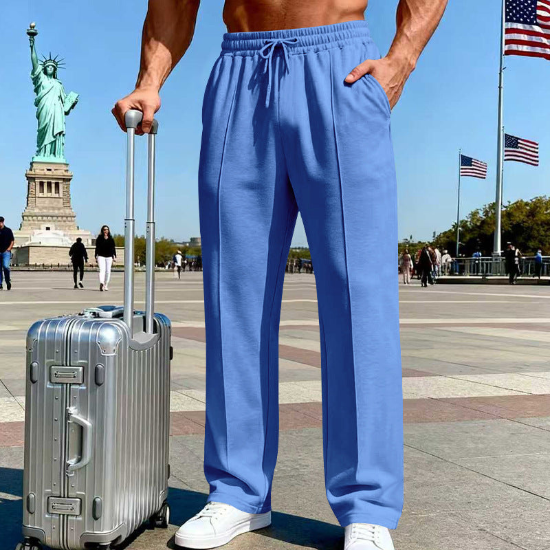 Mens Casual Knitted Jogging Pants
